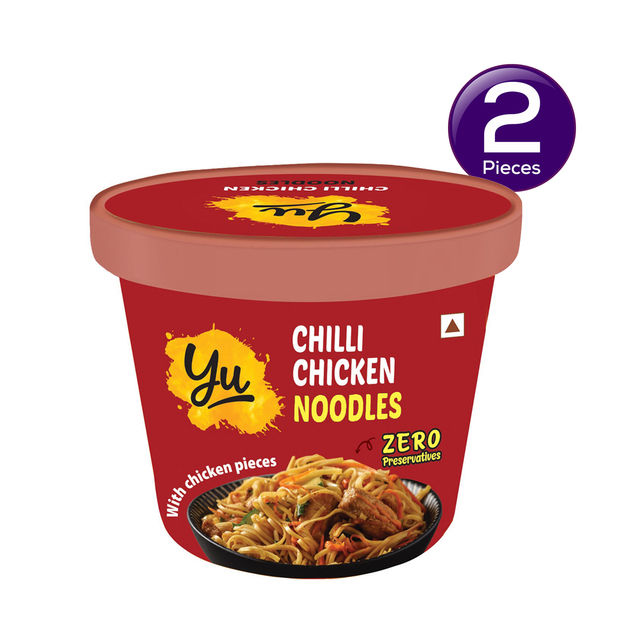Yu Chilli Chicken Instant Cup Noodle 70 g X 2 Combo