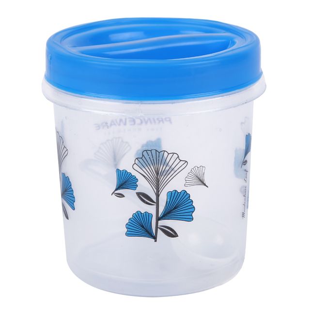 Princeware Twister Container Set of 3 Pcs With Spoon | 840ml Each - Blue