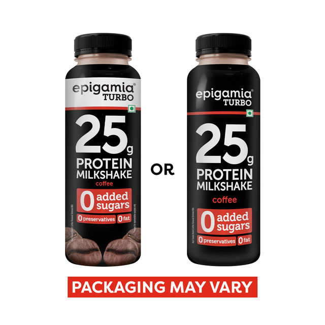 Epigamia Coffee Turbo Protein Milkshake 250 ml Combo