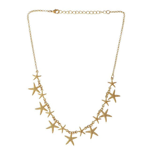 Voylla Hawaii Starfish Dangler Necklace