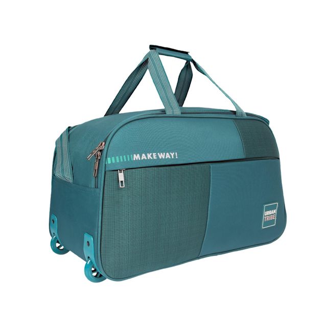 Buy Urban Tribe Novel 22 Inch Teal Wheeler Duffle at ₹1199 | Instant ...