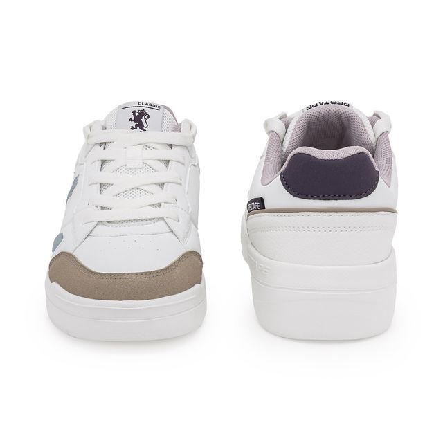Red Tape Women's Casual Sneaker Shoes | Classic Rounded Toe & Pampering Cushioned | White - UK 5