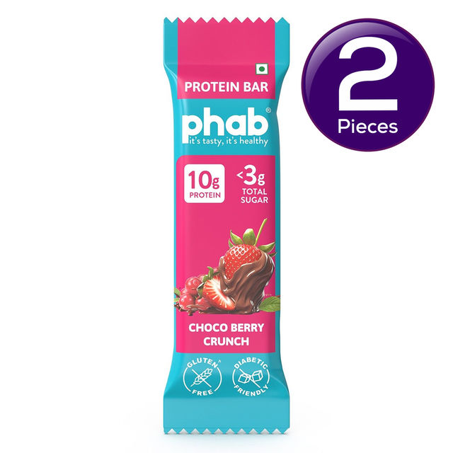 Phab Protein Bar Chocolate Berry Crunch 50 g Combo