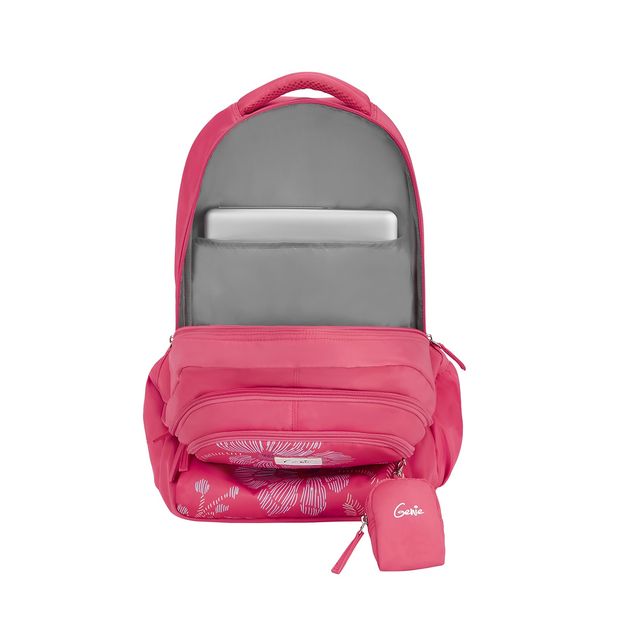 Genie Women's Nylon 36 L Backpack | Pink - 19 Inches