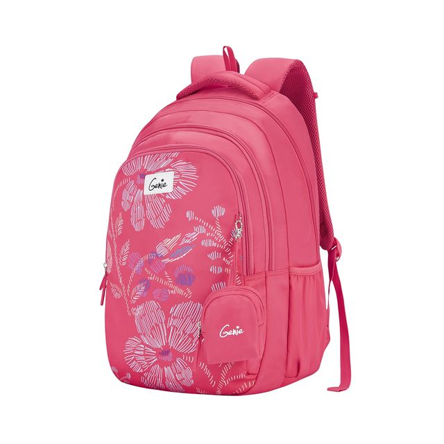 Genie Women's Nylon 36 L Backpack | Pink - 19 Inches