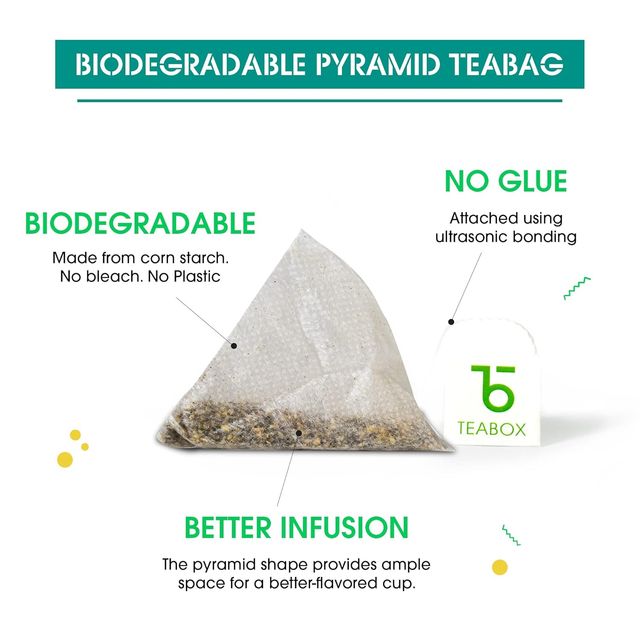 Teabox Detox Kahwa Darjeeling Green Tea Bags