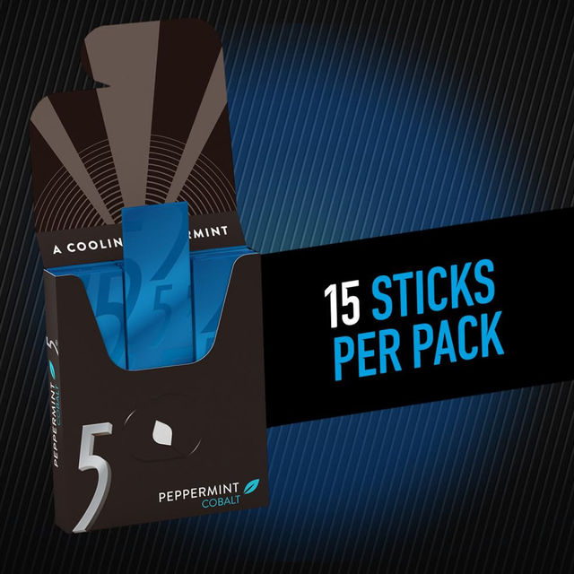 Wrigleys 5 Gum Peppermint Cobalt