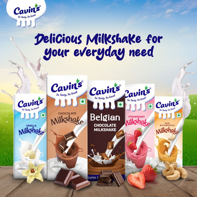 Cavin's Vanilla Milkshake