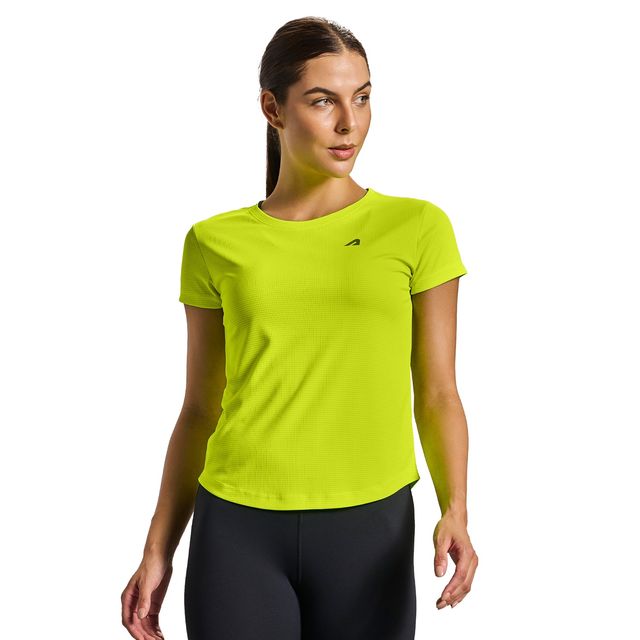 Boldfit Women's Sports T-shirt Quick Dry Fit | Fluoro - S
