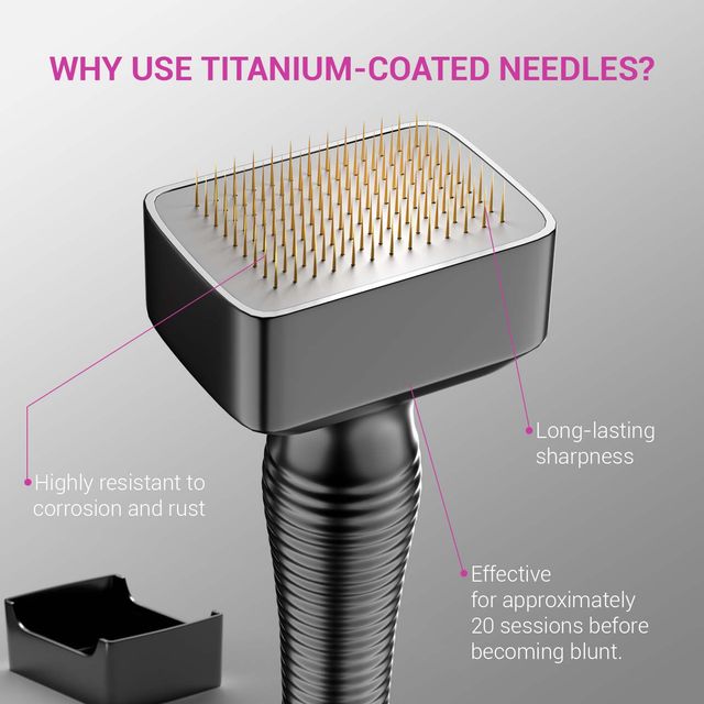 Sotrue Derma Stamp For Hair Growth & Collagen Boost Adjustable Needles - 0.25Mm To 3Mm