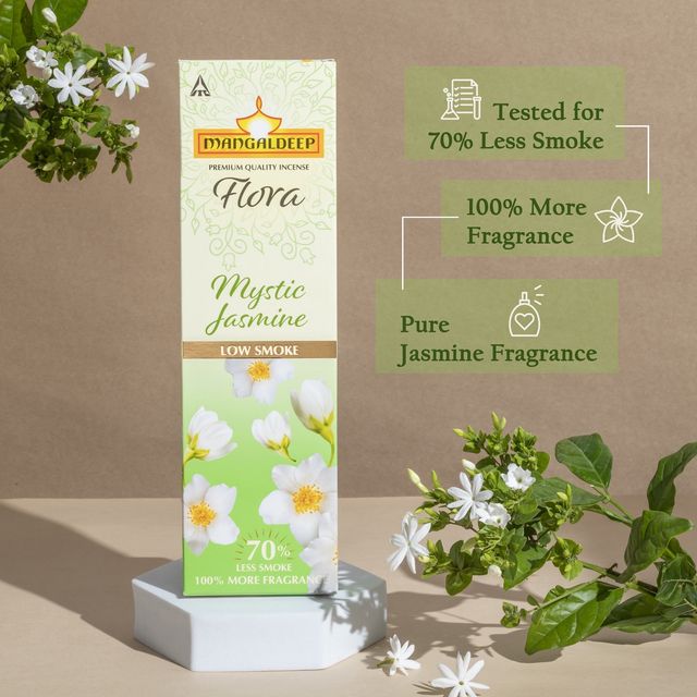Mangaldeep Low Smoke Jasmine