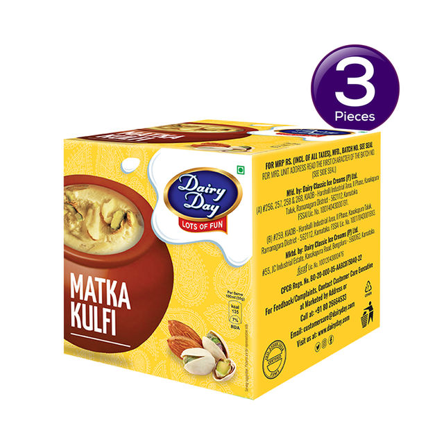 Dairy Day Matka Kulfi 100 ml Combo