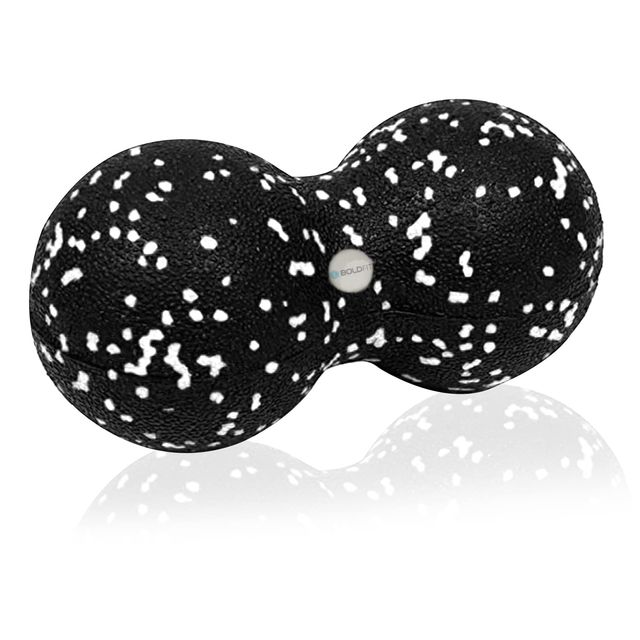 Boldfit Lacrosse Massage Ball For Physiotherapy Peanut Ball Massage Roller