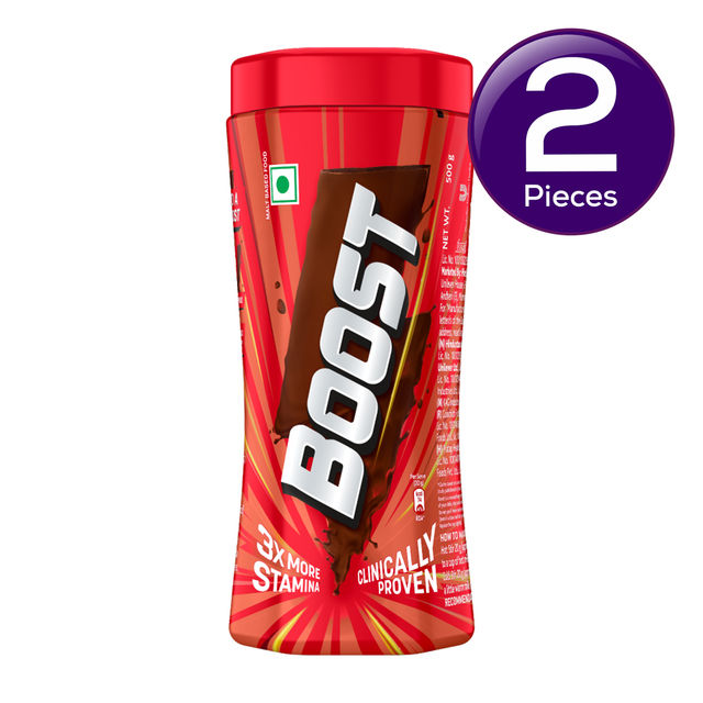 Boost Malt Based Food Drink Jar 500 g Combo