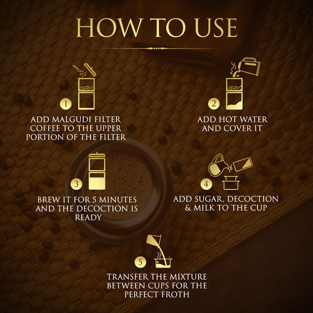 Continental Malgudi Filter Coffee - Flavourful | Pouch