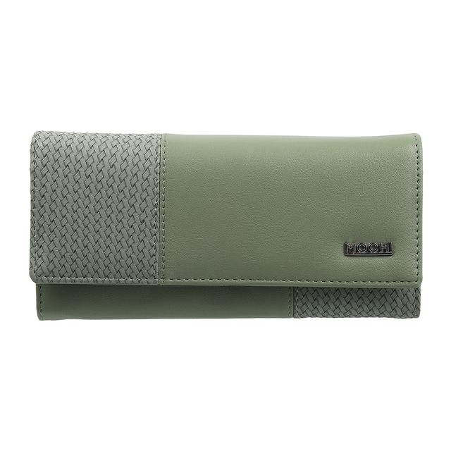 Mochi Women's Pu Wallet | 95-7659-21 | Green