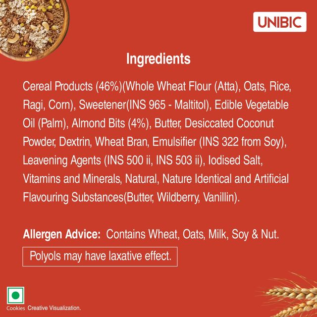 Unibic Sugar Free Multigrain Cookies 67 g Combo