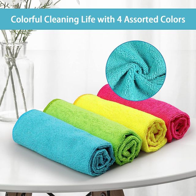 Status Duster Set of 4 | 30 x 40 Cm | Assorted