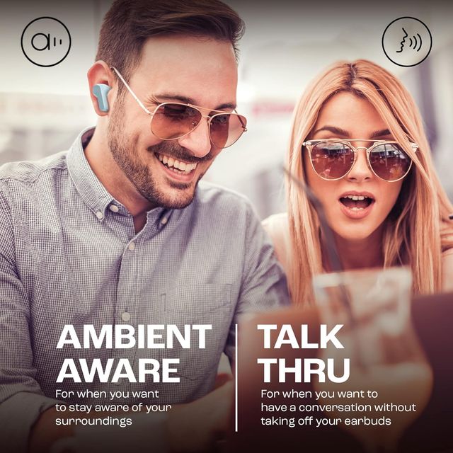 JBL Wave Beam In-Ear Wireless Earbuds (Tws) With Mic, (Mint)