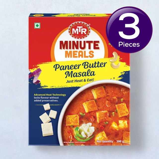 MTR Ready To Eat Paneer Butter Masala 300 g Combo