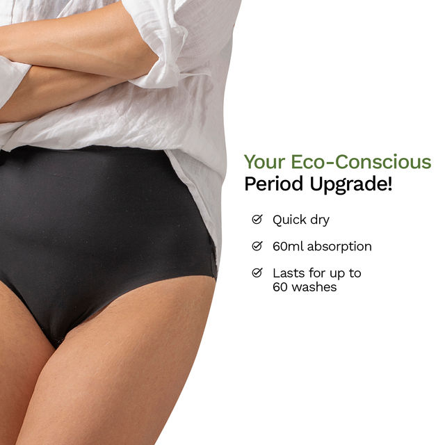 Pee Safe Reusable Period Panty For Women & Girls | Medium Size | Lasts Up to 60 Washes