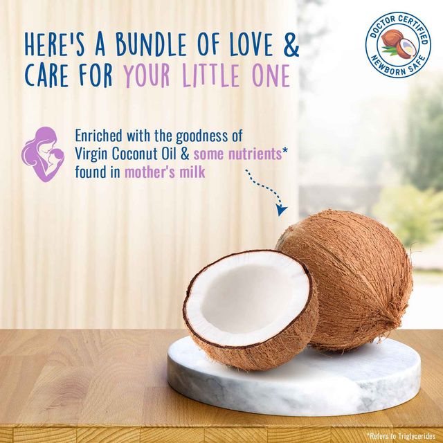 Parachute Advansed Baby Gentle Wash For New Born Enriched With Virgin Coconut Oil