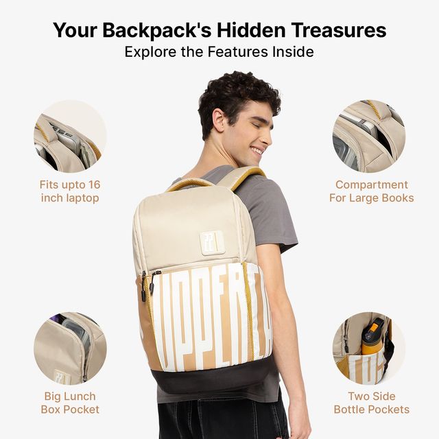 Uppercase Unisex Polyester 18 L Top Handle Laptop Backpack - Buy