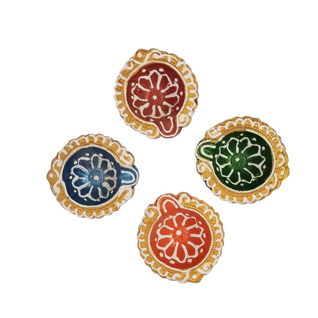 DiaCraft Designer Diya Design3 Assorted
