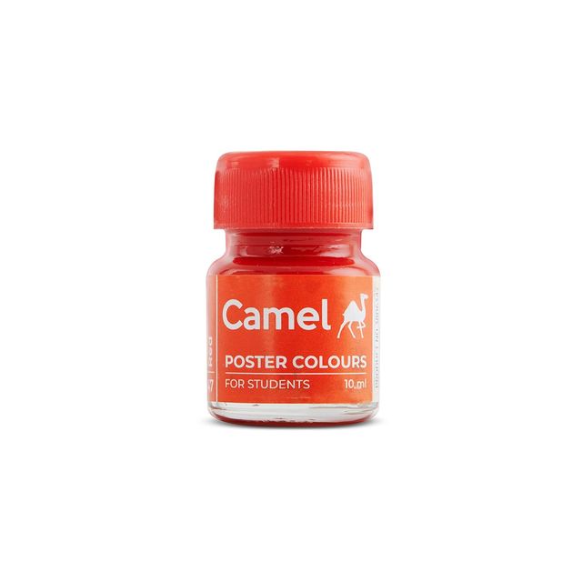 Camel Student Poster Colours Assorted Tin Pack Of 12 Shades