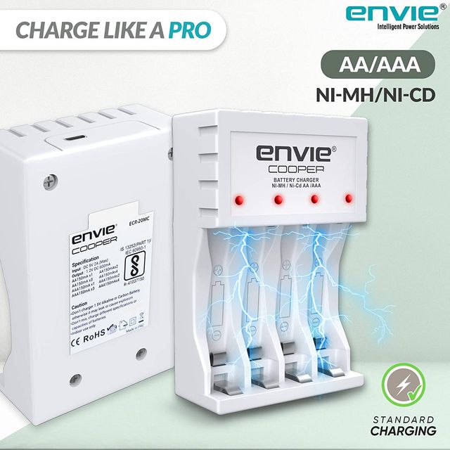 Envie Charger ECR 20 MC+4xAA2800