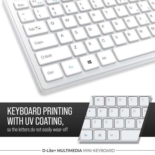 Lapcare D-Lite Plus Wireless Keyboard With 2.4 Ghz & 10 M Bt Range & 87 Keys 8 Million Key Life