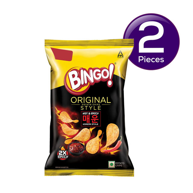 Bingo! Original Style Potato Chips - Korean Style 85 g Combo