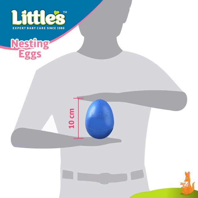 Littles Expert Baby Care Little's Nesting Eggs | Activity Toy for Babies | Multicolor