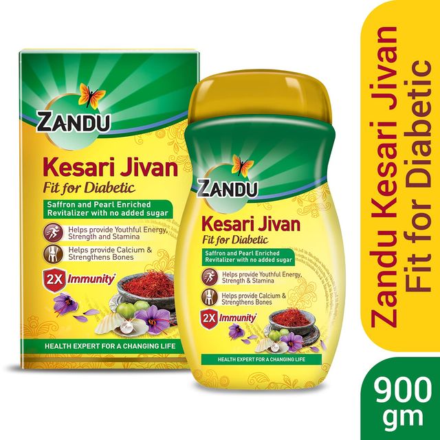 Zandu Kesari Jivan Sugar free Chyawanprash with Anti Age Action Formula