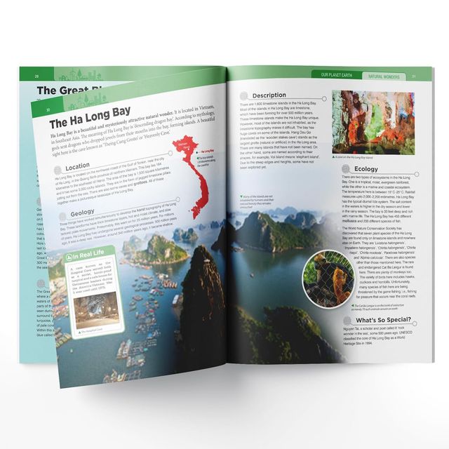 Our Planet Earth - Knowledge Encyclopedia Boxed Set (Set Of 6 Books)