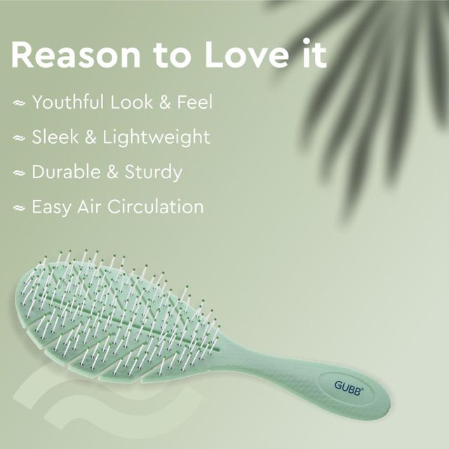 GUBB French Hues Vent Leaf Hair Brush