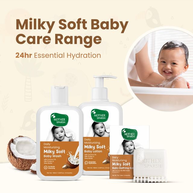 Mother Sparsh Love Baby Care Gift Set For Babies | Multicolour | 0 - 3 years