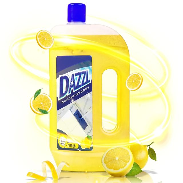 Dazzl Disinfectant Floor Cleaner Liquid, Citrus Fragrance 975 ml Combo