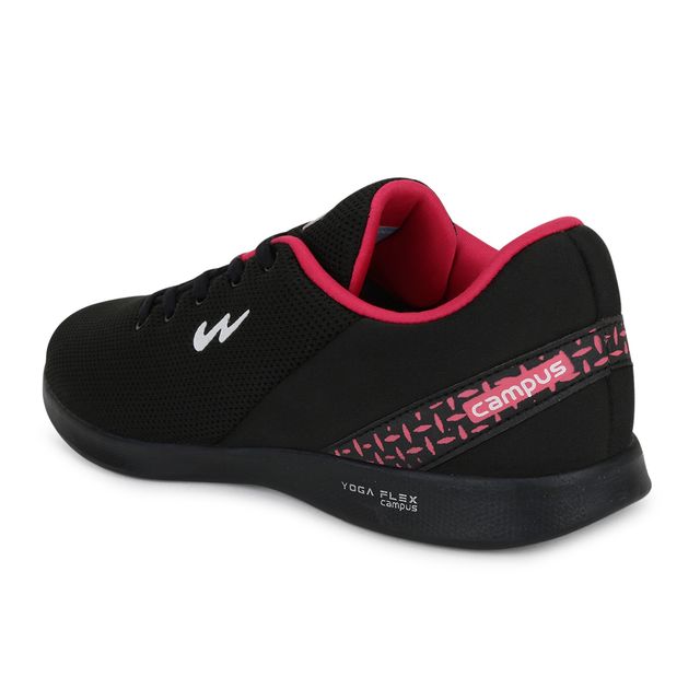 Campus Cristy Black Rani Women's Running Shoes - UK 5