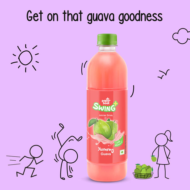 Paper Boat Swing Yummy Guava Juice 600 ml Combo