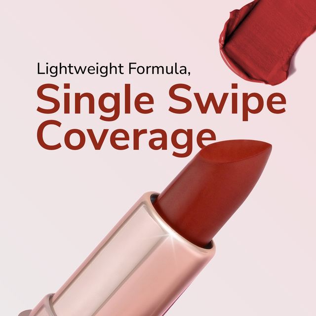 Mila Beaute Bold & Matte Lipstick Highly Pigmented & Soft Matte Finish - 01 Red Carpet