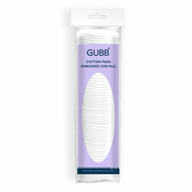 Gubb Embossed Cotton Pads 100S