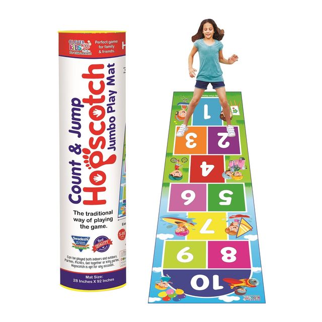 Ratna's Hopscotch Count & Jump Jumbo Play Mat