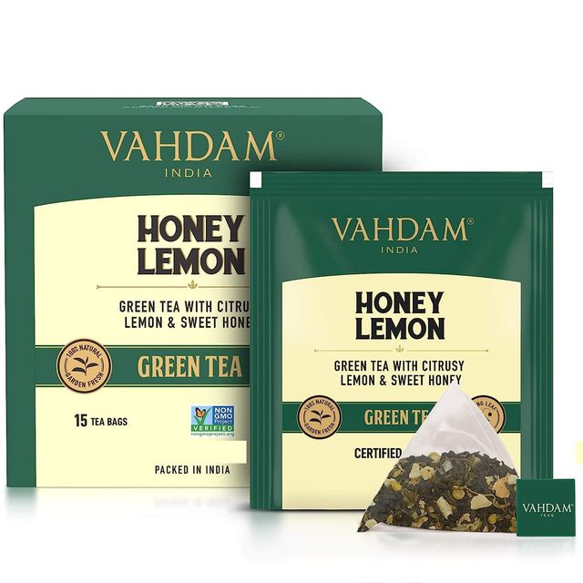 Vahdam Honey and Lemon Green Tea