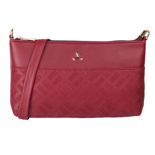 Mochi Maron Synthetic Sling Bag for Women | 66-7254-44