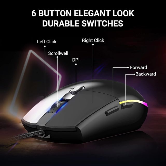 Ant Esports Km1600 Wired Keyboard & Mouse Combo