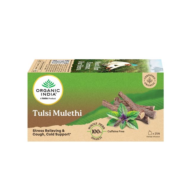 Organic India Tulsi Mulethi Organic Herbal Tea