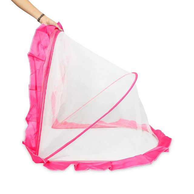 Classic Mosquito Net Mosquito Net For Baby | Pink - 135 x 65 x 65 cm