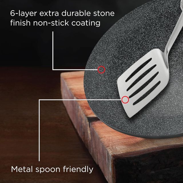 Prestige Durastone HA Dosa Tawa - 28cm