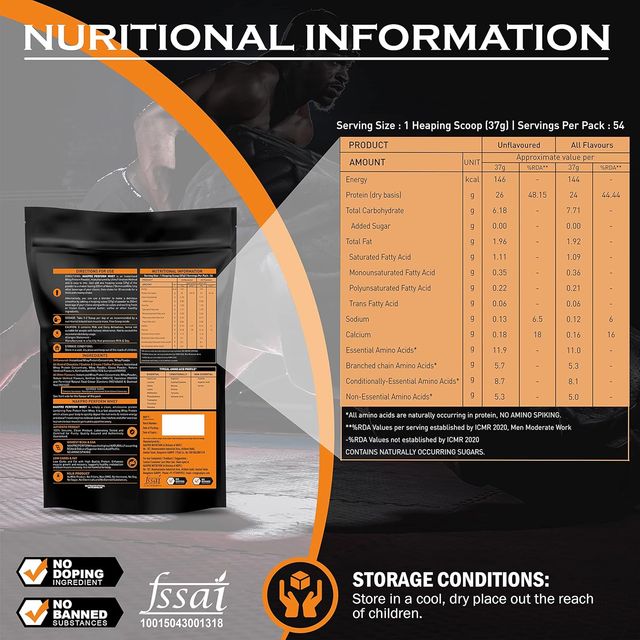 Nakpro Perform Whey Protein Concentrate Double Rich Chocolate 24G Protein 5.3G Bcaa